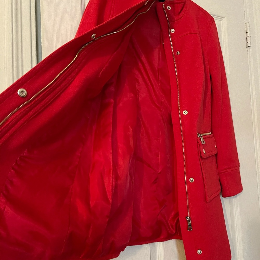 INC Sprig/ Fall Coat_in Red_size P2_NWT - Picture 3 of 11